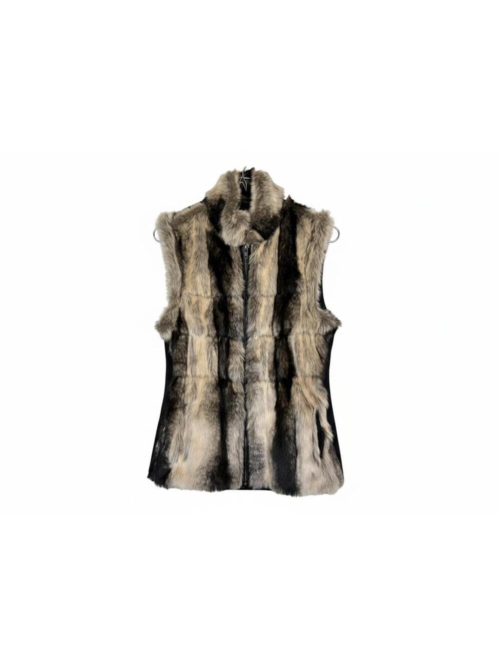 Powder River Outfitters Faux Fur Vest (S) - Panhandle Collection